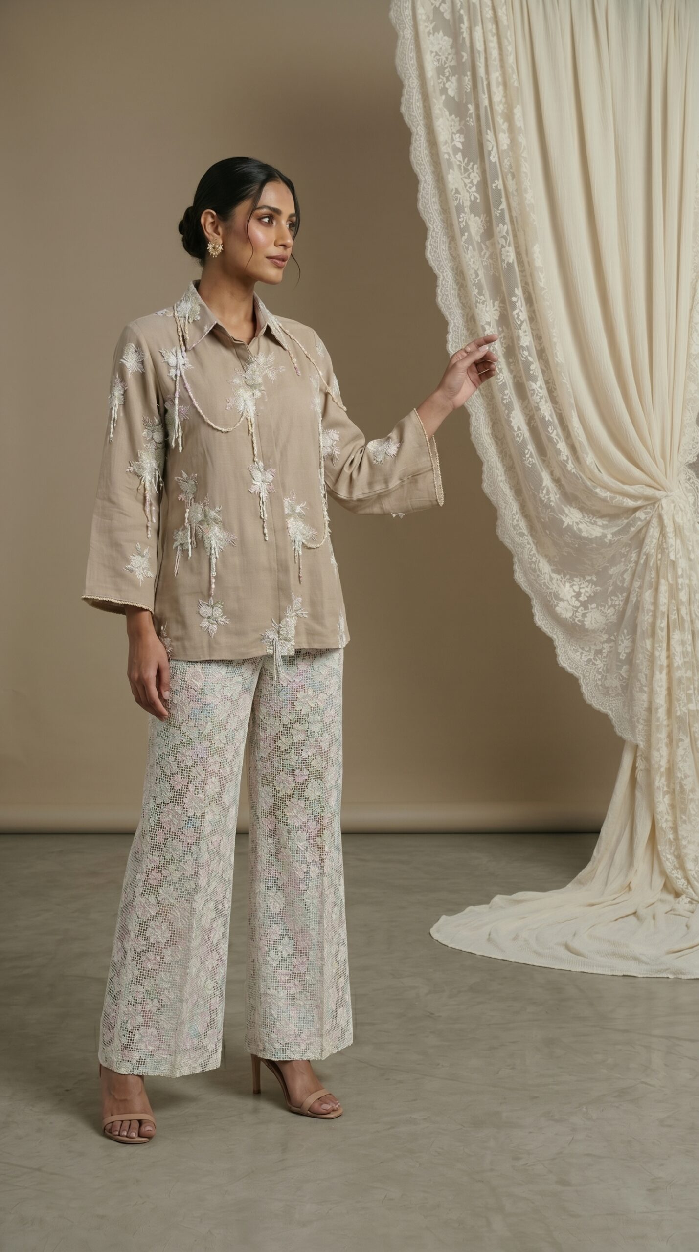 Ivory Blossom Luxe Ensemble