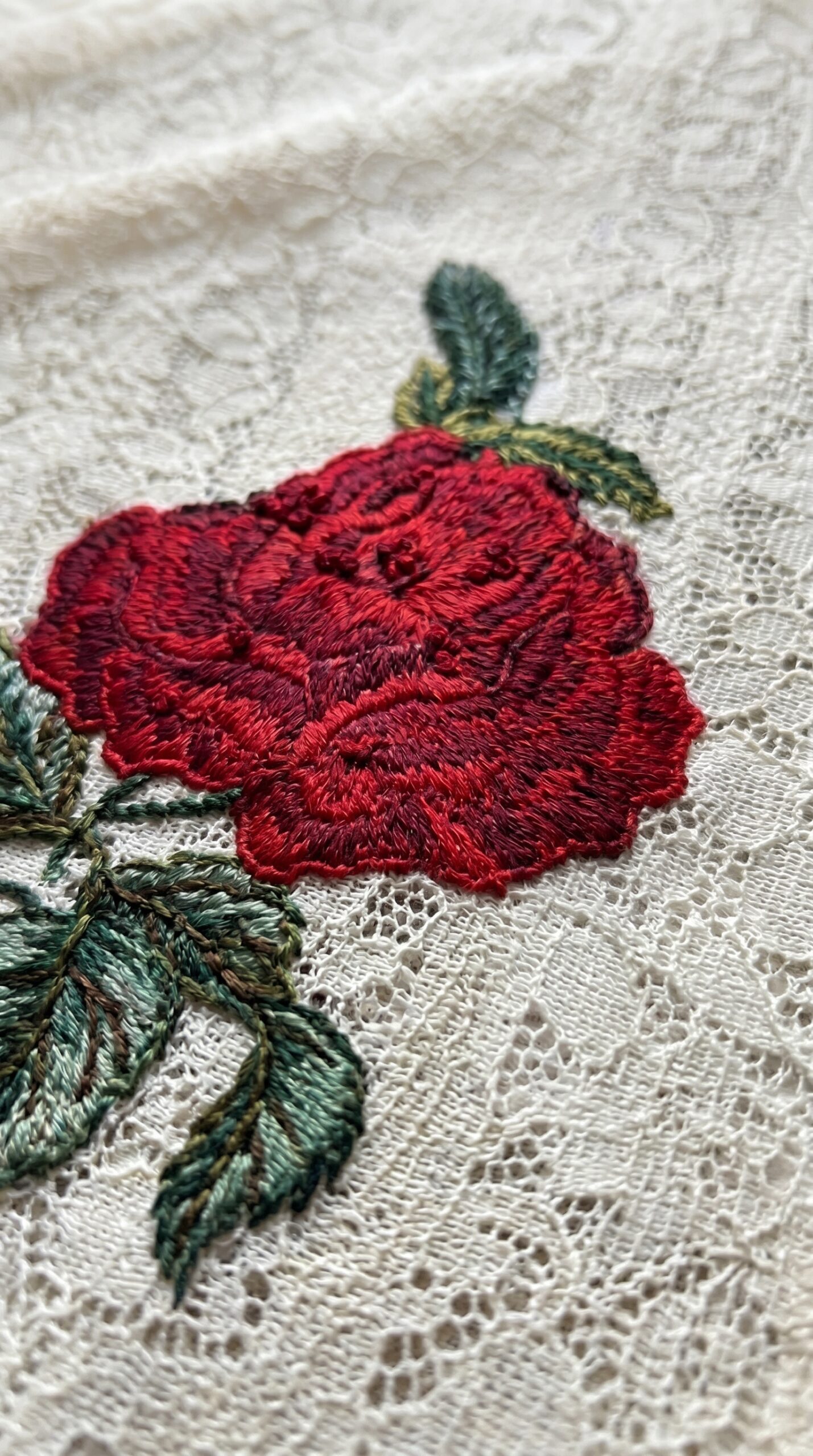 Rose Garden Embroidered Lounge Set - Image 3