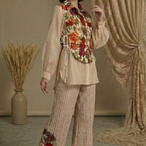 Vintage Garden Embroidered Ensemble